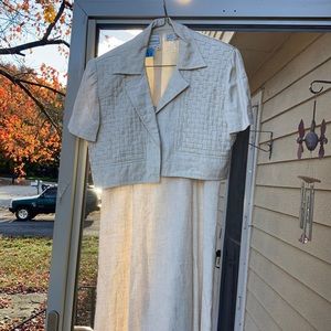 Women’s dress with cardigan